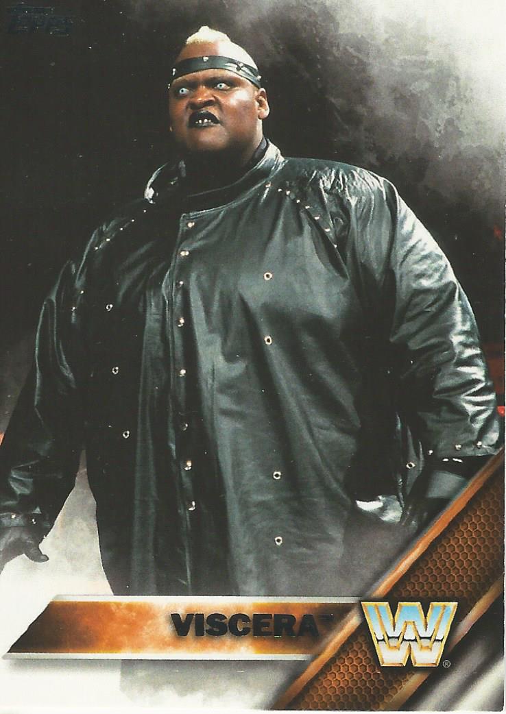 WWE Topps Then Now Forever 2016 Trading Cards Viscera No.199