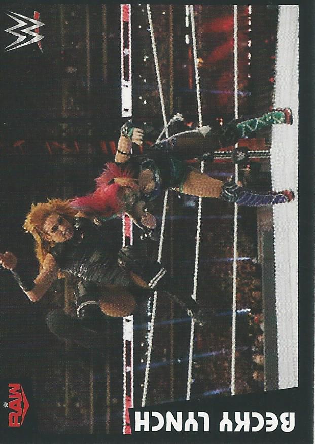 WWE Panini 2022 Sticker Collection Becky Lynch No.19