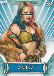 WWE Topps Women Division 2019 Trading Card Asuka No.19