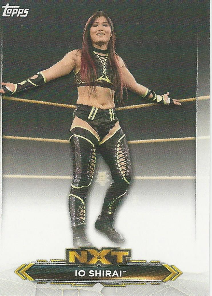 WWE Topps NXT 2020 Trading Cards Io Shirai No.19