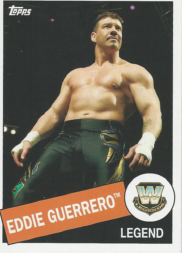 WWE Topps Heritage 2015 Trading Card Eddie Guerrero No.19