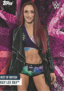WWE Topps Best of British 2021 Trading Card Kay Lee Ray