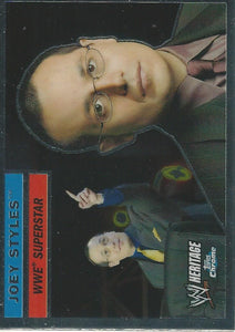 WWE Topps Chrome Heritage Trading Card 2006 Joey Styles No.19