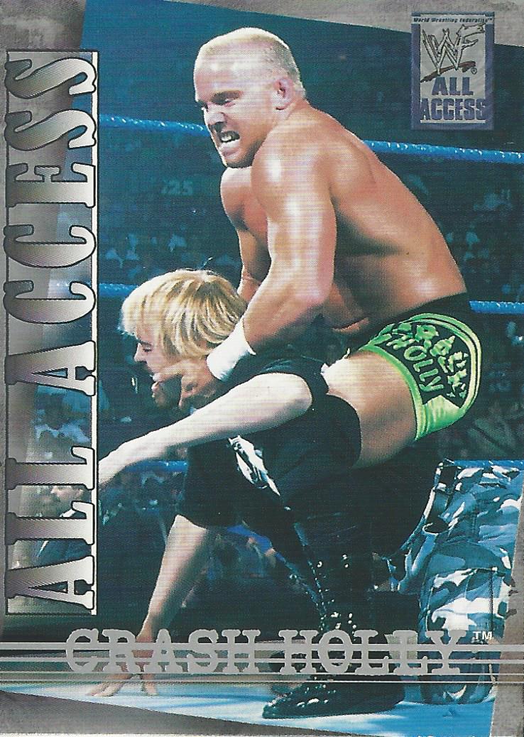 WWF Fleer All Access Trading Cards 2002 Crash Holly No.19