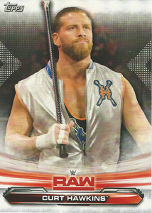 WWE Topps Raw 2019 Trading Card Curt Hawkins No.19