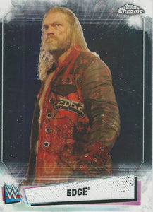 WWE Topps Chrome 2021 Trading Cards Edge No.19