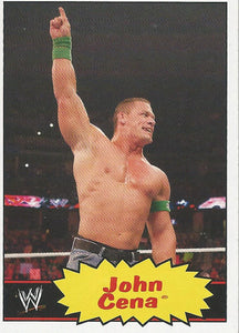 WWE Topps Heritage 2012 Trading Cards John Cena No.19