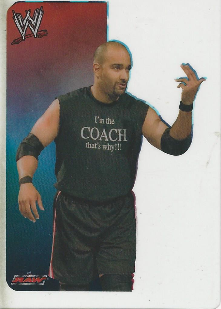 WWE Edibas Lamincards 2004 Jonathan Coachman No.19