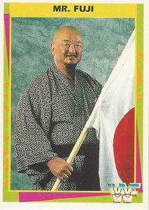 WWF Merlin Trading Card 1995 Mr Fuji No.19