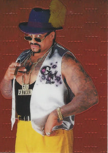 WWF Smackdown Chrome 1999 Trading Card Godfather No.19