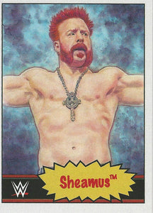 WWE Topps Living Set Trading Cards 2021 Sheamus No.19