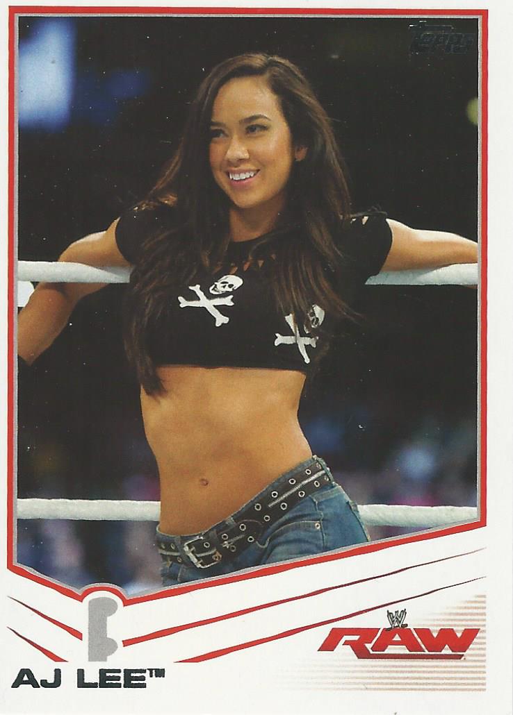 WWE Topps 2013 Trading Cards AJ Lee No.1