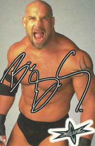 WCW Crazy Planet Stickers 1999 Goldberg