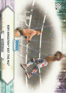 WWE Topps 2021 Trading Cards Kofi Kingston No.1