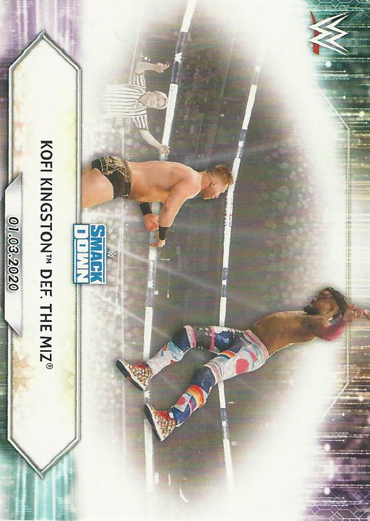 WWE Topps 2021 Trading Cards Kofi Kingston No.1