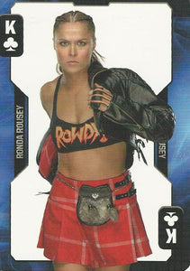 WWE Evolution Playing Cards 2019 Ronda Rousey