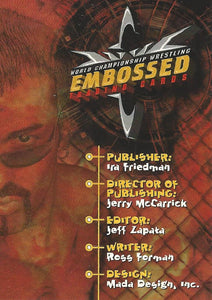 WCW Topps Embossed Trading Cards 1999 No.1