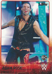 WWE Topps 2015 Trading Card Adam Rose No.1