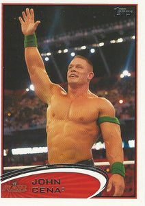 WWE Topps 2012 Trading Card John Cena No.1