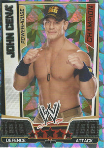 WWE Slam Attax Superstars 2013 Trading Card Champion John Cena No.1