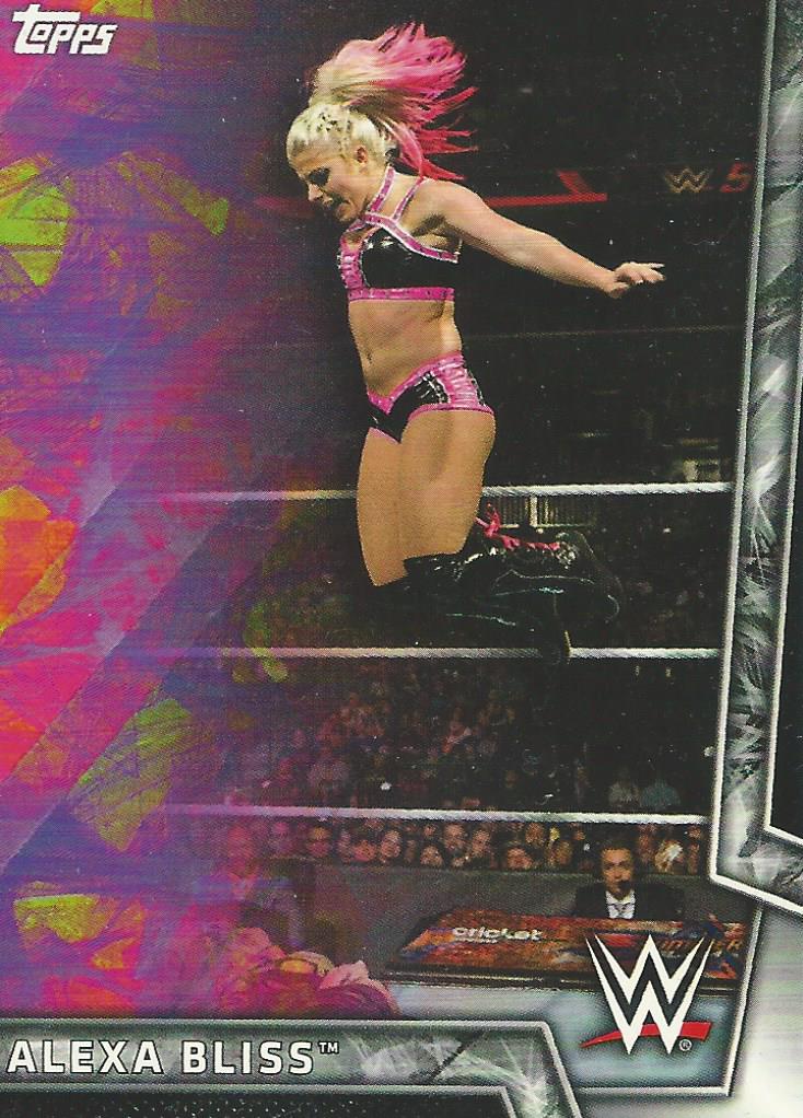 WWE Topps Women Division 2018 Trading Cards Alexa Bliss No.1