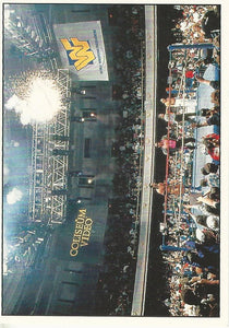 WWF Panini 1995 Sticker Collection Crowd No.1