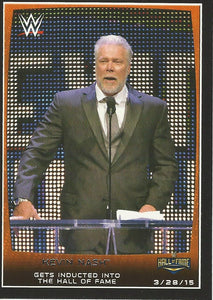 WWE Topps Road to Wrestlemania 2015 Trading Cards Kevin Nash No.100