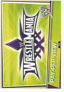 WWE Slam Attax Superstars 2013 Trading Card PPV Card No.199