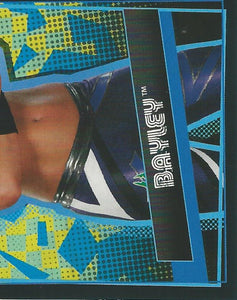 WWE Topps Road to Wrestlemania Stickers 2021 Bayley No.201