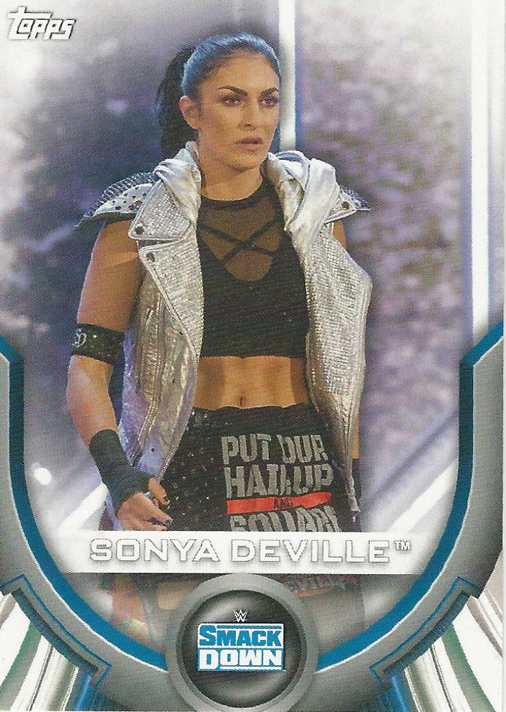 WWE Topps Women Division 2020 Trading Cards Sonya Deville RC-51