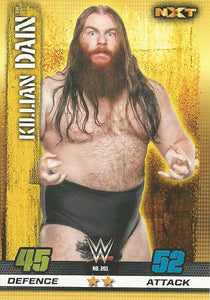 WWE Topps Slam Attax 10th Edition Trading Card 2017 NXT Killian Dain No.201