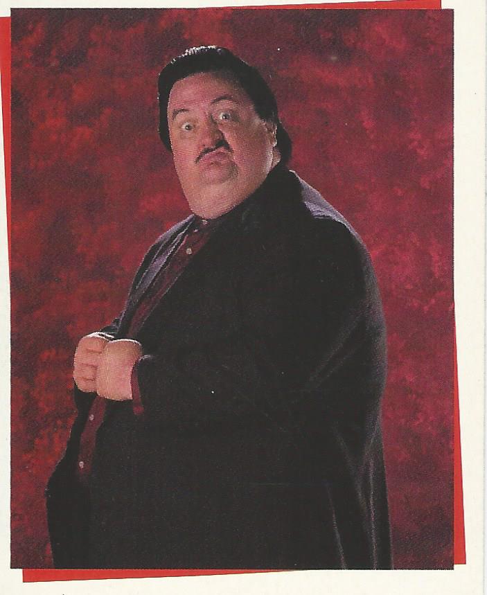 WWF Smackdown Stickers 2000 Paul Bearer No.201