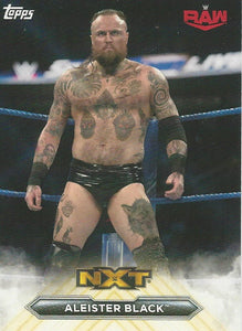 WWE Topps NXT 2020 Trading Cards Aleister Black CU-1