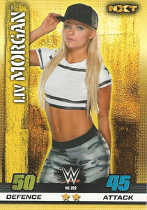 WWE Topps Slam Attax 10th Edition Trading Card 2017 NXT Liv Morgan No.202