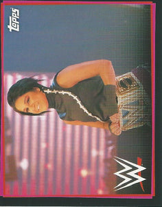 WWE Topps Road to Wrestlemania Stickers 2021 Bayley No.202