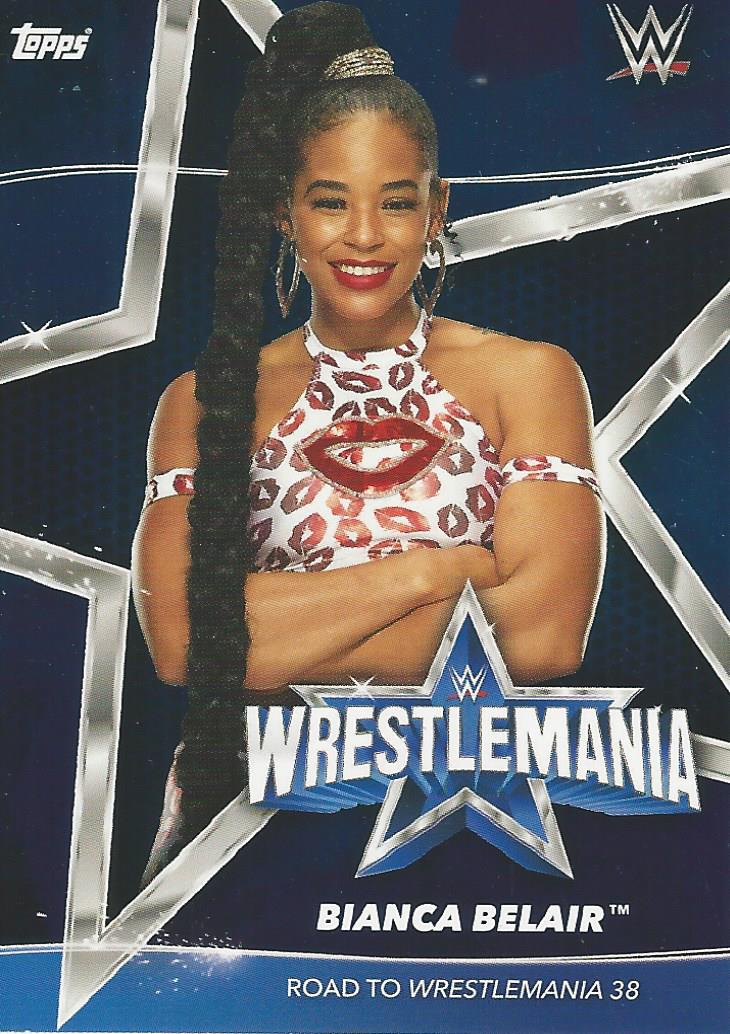 Topps WWE Superstars 2021 Trading Cards Bianca Belair No.203