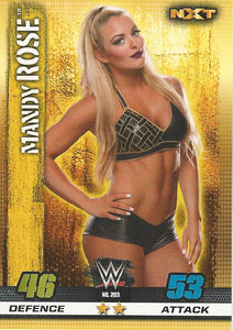 WWE Topps Slam Attax 10th Edition Trading Card 2017 NXT Mandy Rose No.203