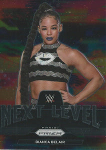 WWE Panini Prizm 2022 Trading Cards Next Level Bianca Belair No.7