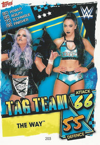 WWE Topps Slam Attax 2021 Trading Card The Way No.203