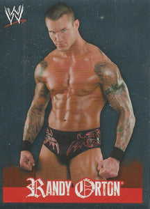 WWE Topps Rivals 2009 Stickers Randy Orton Foil No.204