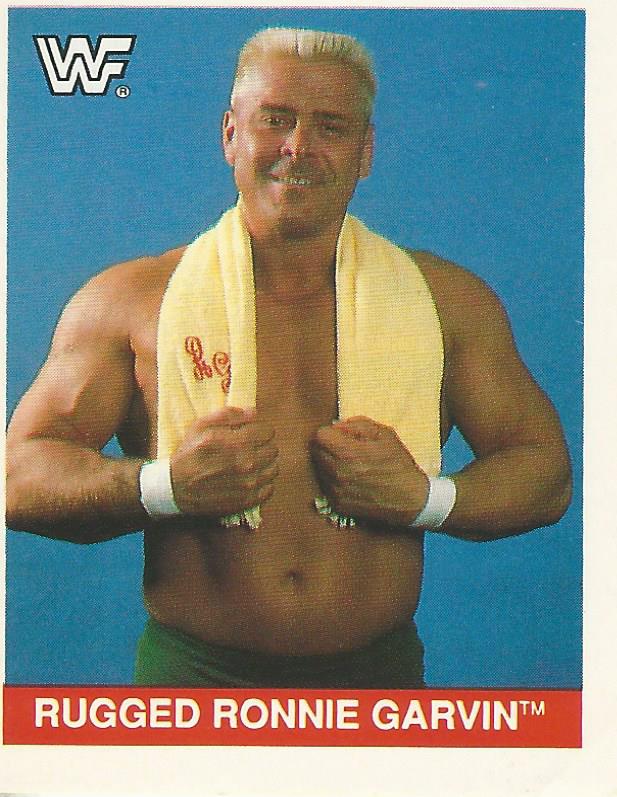 WWF Merlin Sticker Collection 1990 Rugged Ronnie Garvin No.204 ...