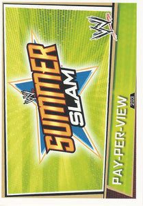WWE Slam Attax Superstars 2013 Trading Card PPV Card No.203