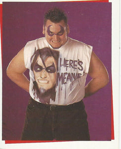 WWF Smackdown Stickers 2000 Blue Meanie No.204