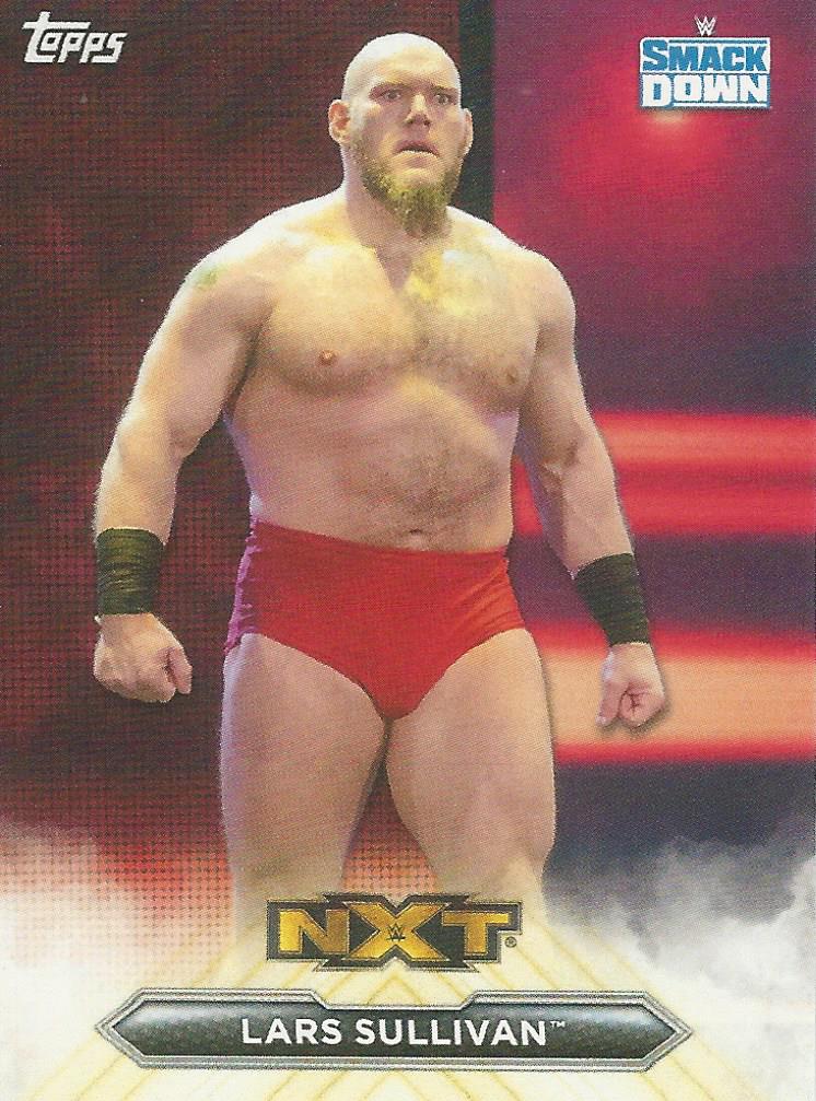 WWE Topps NXT 2020 Trading Cards Lars Sullivan CU-4