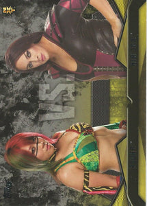 WWE Topps Then Now Forever 2016 Trading Cards Asuka vs Nia Jax No.5