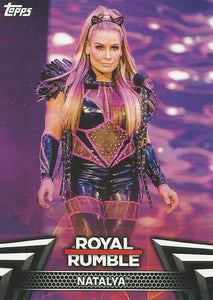 WWE Topps Women Division 2018 Trading Cards Natalya RR-14