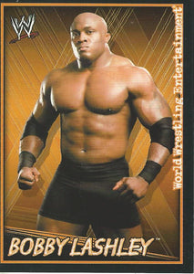 WWE Topps Superstars Uncovered 2007 Sticker Collection Bobby Lashley No.205