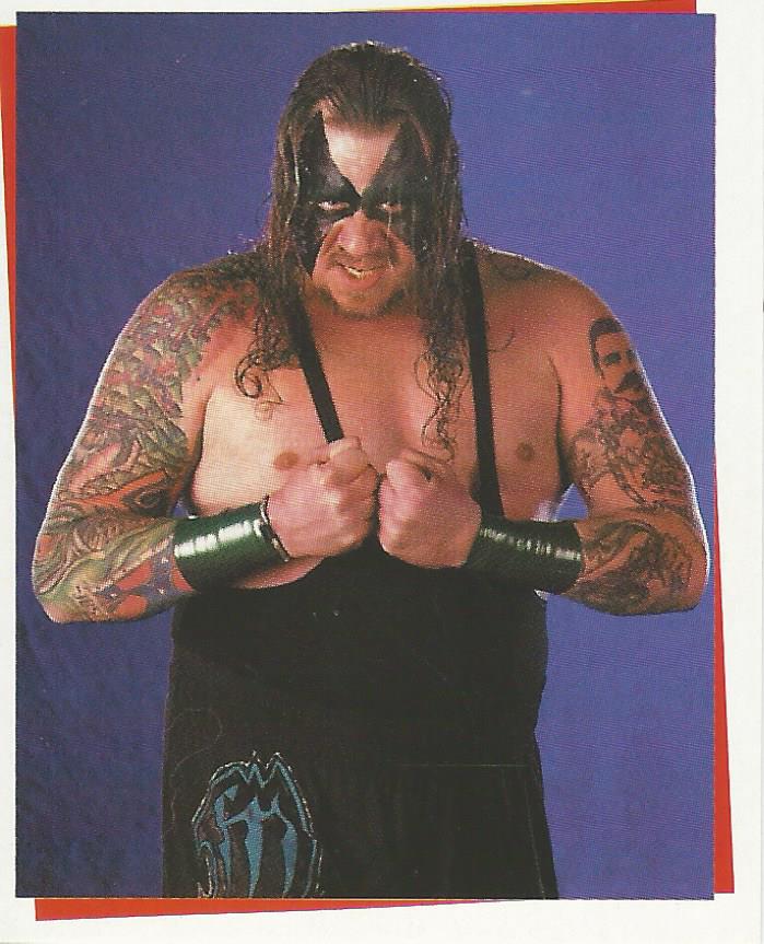 WWF Smackdown Stickers 2000 Mideon No.205