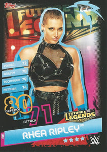 WWE Topps Slam Attax Reloaded 2020 Trading Card Rhea Ripley No.205