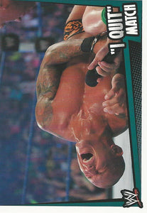 WWE Topps Slam Attax Rumble 2011 Trading Card Randy Orton No.205